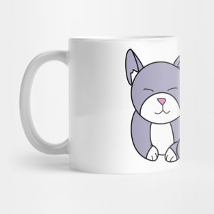 Grey Kitty Mug